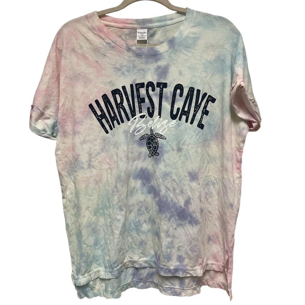 Dreamsicle Tie Dye Harvest Cave Top Size X-Large